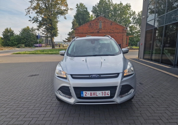 Ford Kuga cena 58056 przebieg: 182033, rok produkcji 2015 z Woźniki małe 704